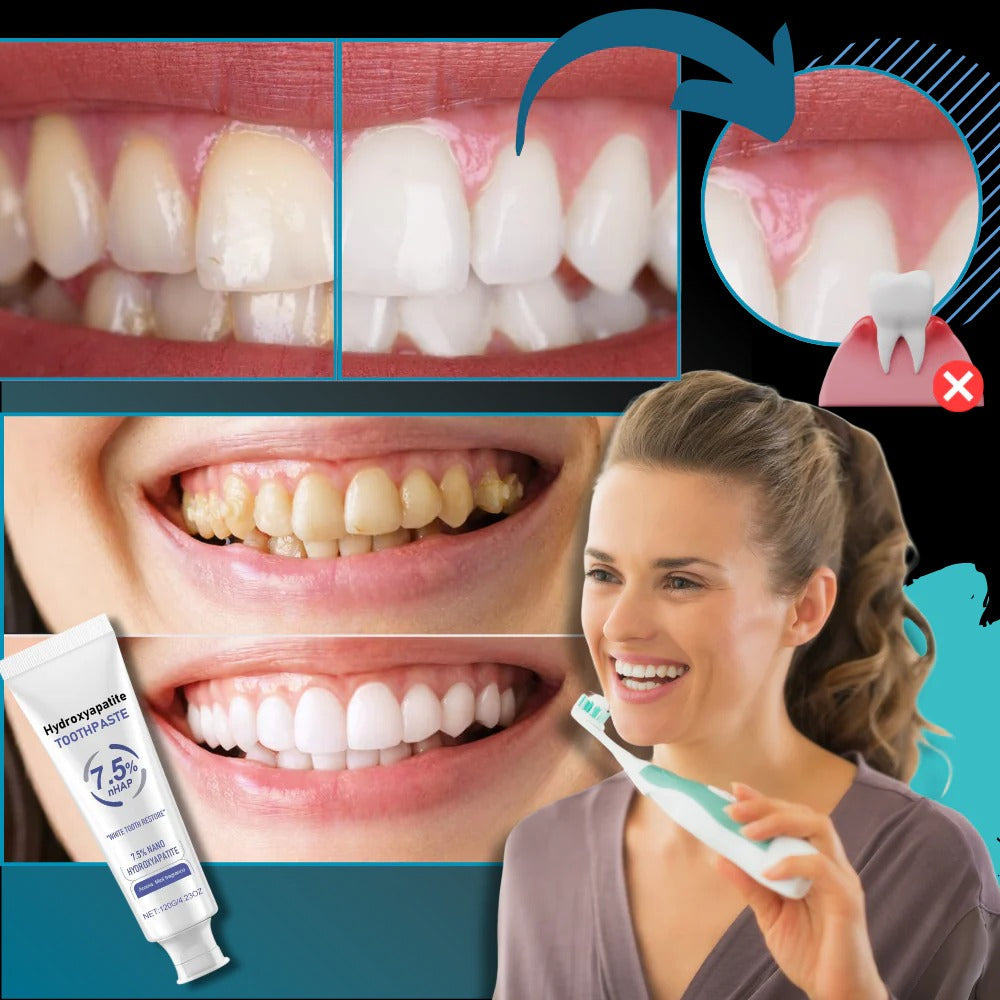Belro fluoride-free enamel toothpaste in a white tube with blue accents, displayed on a bathroom countertop.