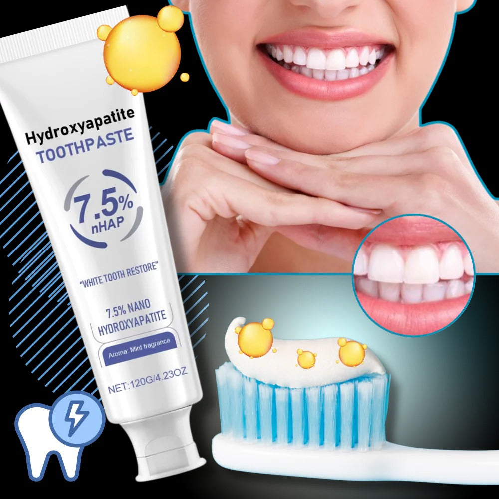Belro fluoride-free enamel toothpaste tube showing fresh mint flavor, designed for gentle oral care and healthy teeth.