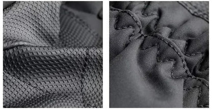 Belro heated motorcycle gloves with adjustable straps and touchscreen-compatible fingertips, designed for cold weather riding.
