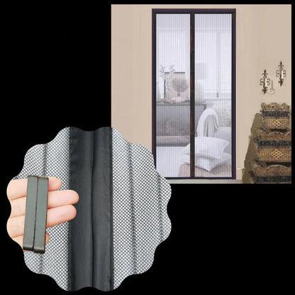 Magnetic mosquito screen for doors by Belro, designed for easy installation and effective insect protection for men’s doorways.