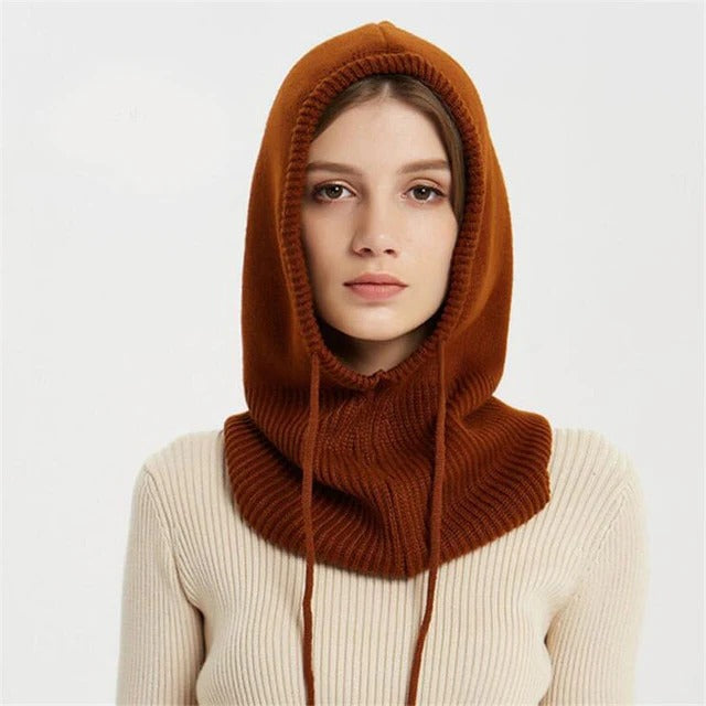 BowLift cashmere knit beanie, soft warm unisex winter hat perfect for cold weather, featuring a cozy, stylish design.
