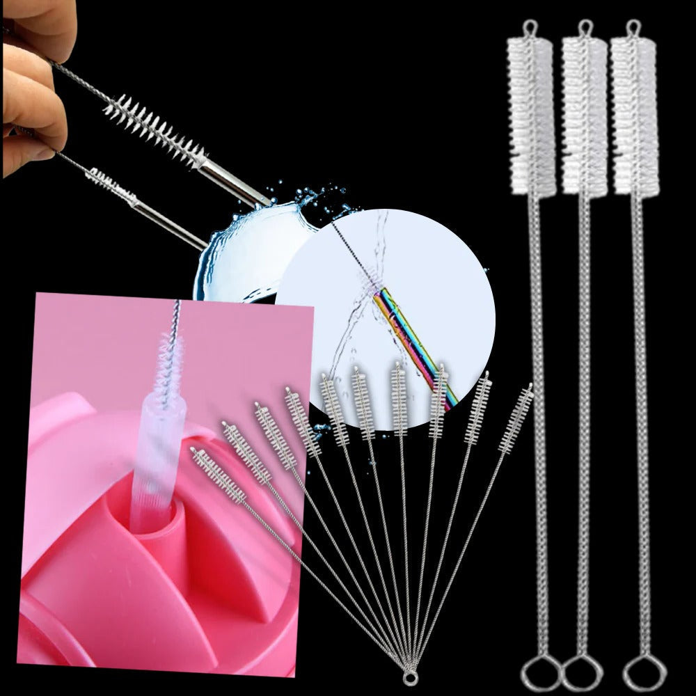 Belro straw cleaning brushes for footwear, designed for cleaning and maintaining pumps and heel shoes.