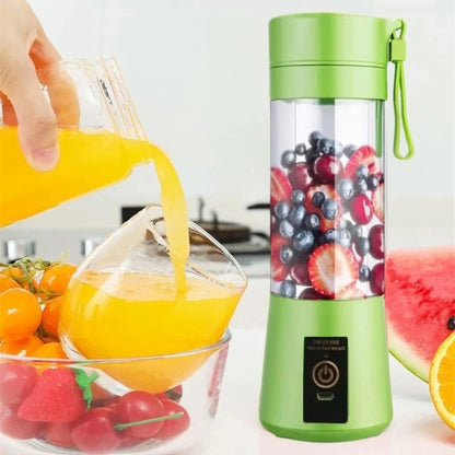 Belro mini electric portable juicer blender with sleek design and compact size for on-the-go fruit and vegetable smoothies.