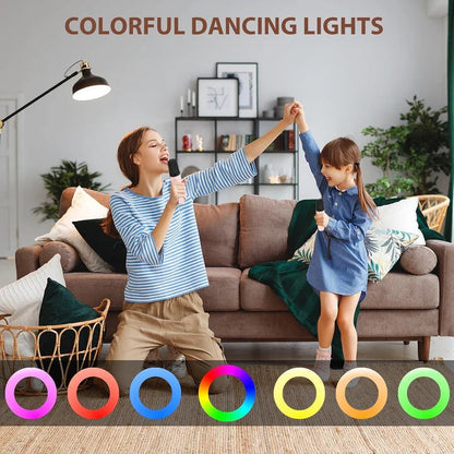 Kids Belro Karaoke Machine toy with colorful microphone and control panel, perfect for children’s singing fun and entertainment.