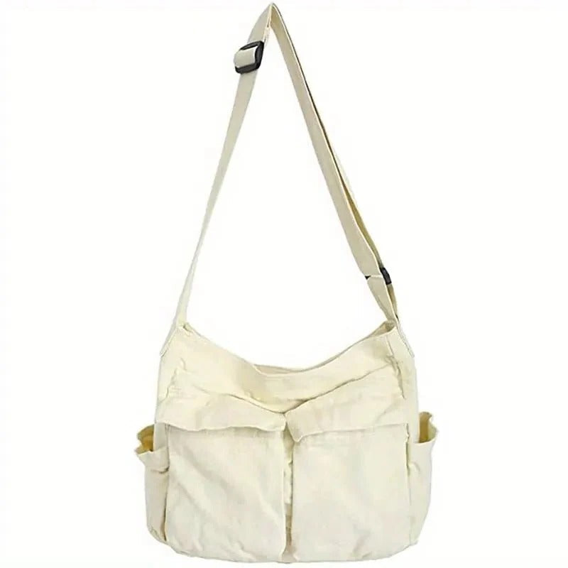 Large women's shoulder messenger bag by Belro with adjustable strap and multiple compartments, stylish and functional for everyday use.