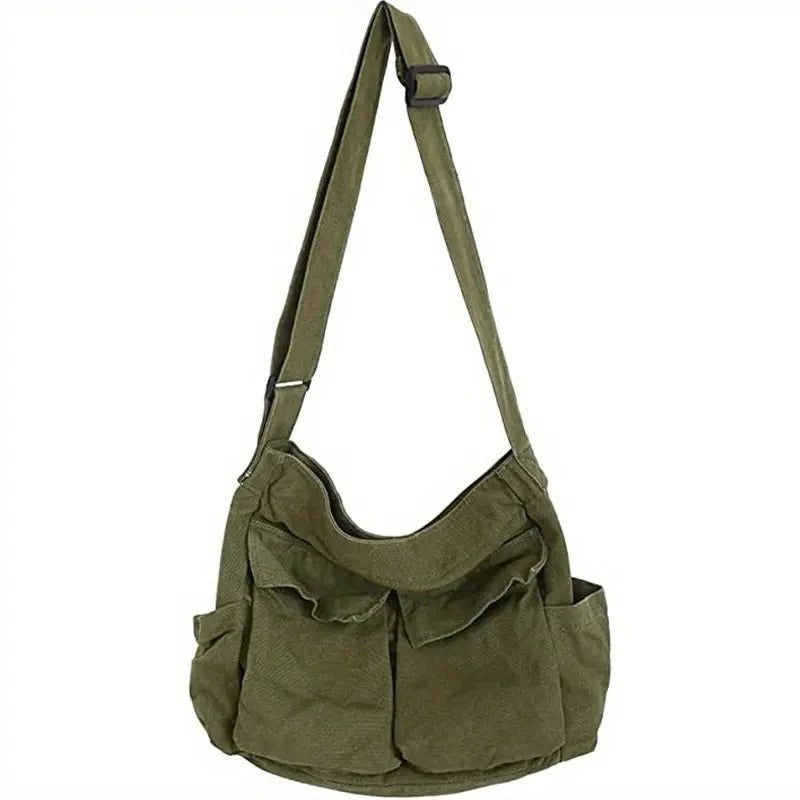 Belro women's large shoulder messenger bag with adjustable strap and spacious interior, stylishly designed for everyday use.