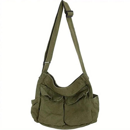 Belro women's large shoulder messenger bag with adjustable strap and spacious interior, stylishly designed for everyday use.
