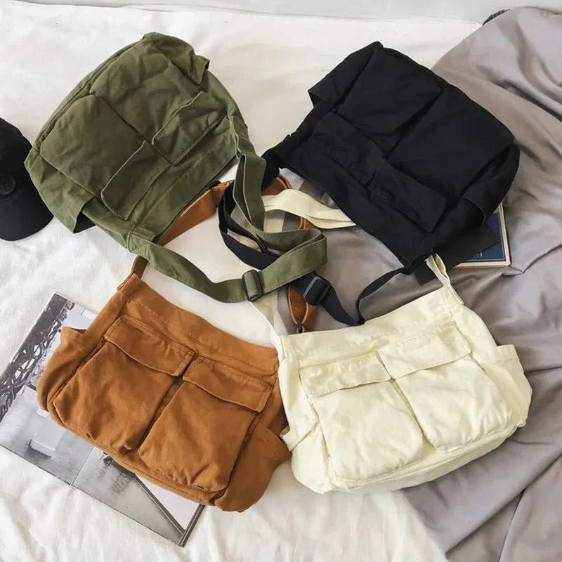 Large women's shoulder messenger bag by Belro with adjustable strap and spacious interior for everyday use.