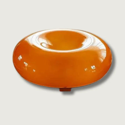 Belro Donut LED touch lamp with colorful glow, portable night light for relaxing ambient lighting in modern electronics and lighting.