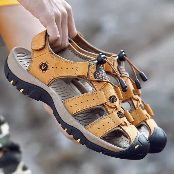 Belro all-weather men's sandals featuring comfortable straps and durable soles perfect for outdoor wear.