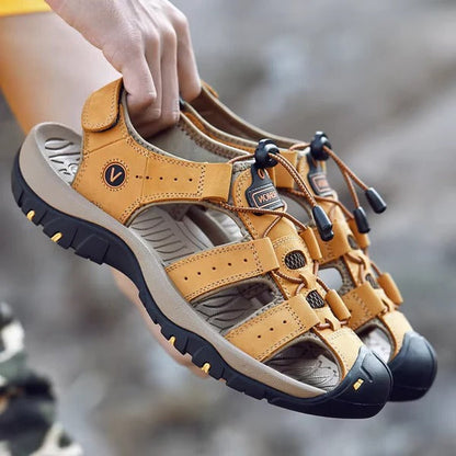 Belro all-weather men's sandals featuring comfortable straps and durable soles perfect for outdoor wear.