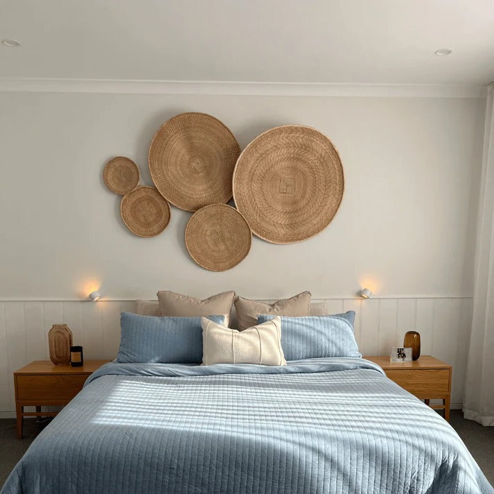 Belro LED rechargeable wall light mounted outdoors, providing bright illumination for home and garden spaces.
