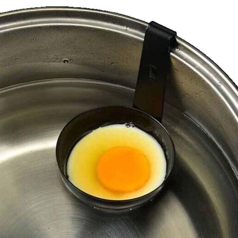 Belro egg poacher with nonstick mold for easy, perfect poached eggs in the kitchen.