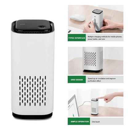 Belro Pet Air Purifier, compact device for improving air quality in pet-friendly spaces, shown on a clean surface.