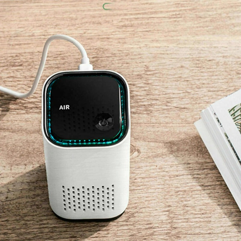 Belro Pet Air Purifier with sleek design, showcasing air intake and output vents for improving pet indoor air quality.
