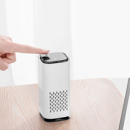 Belro Pet Air Purifier for improving indoor air quality, featuring sleek design and filter system for pet allergens and odors.