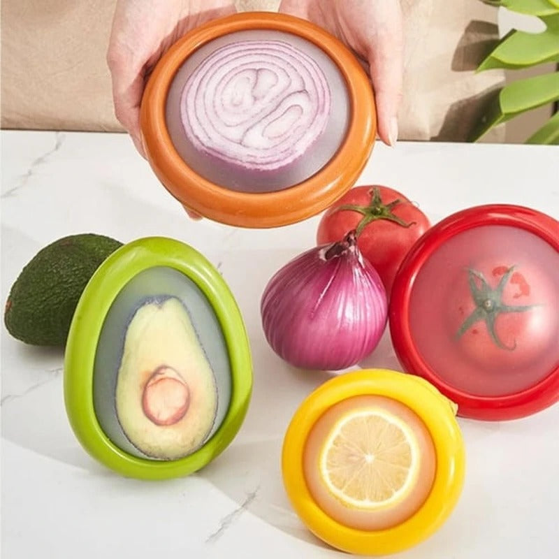 Belro Fruit & Vegetable Fresh-Keep Storage Bag showing a clear, resealable bag designed to keep produce fresh.
