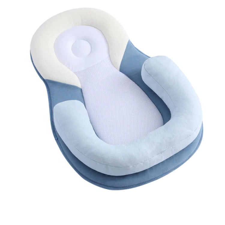 Belro infant support lounger with soft fabric and cushioned design, ideal for safe and comfortable baby lounging at home.