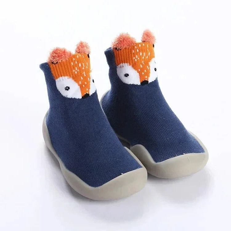 Belro children's soft sole sock shoes with colorful knit design, perfect for comfy, flexible footwear for young kids.