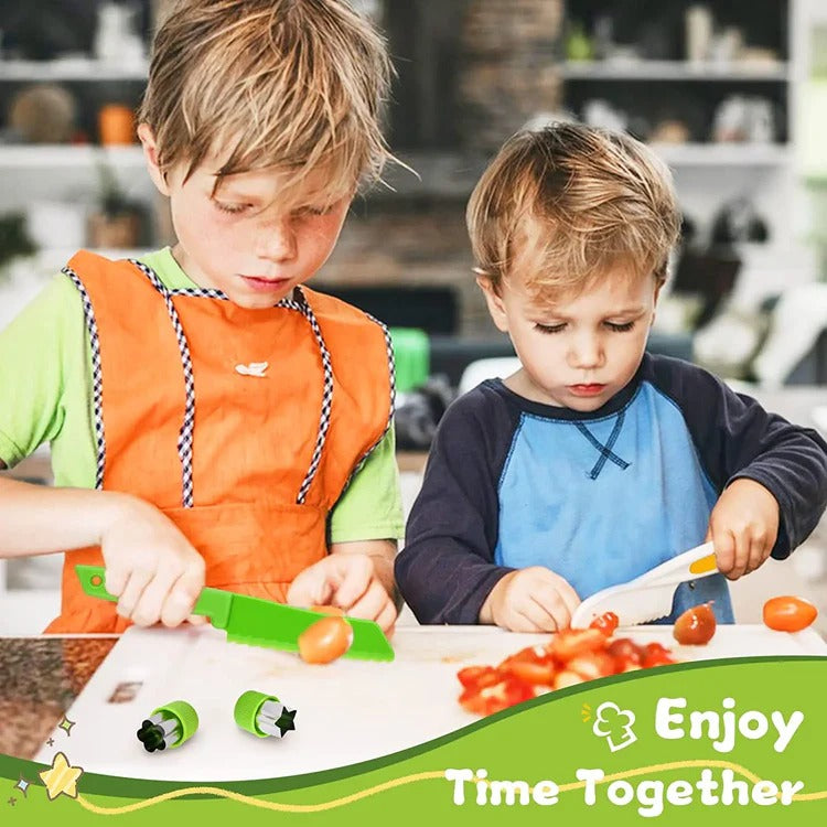 Children’s Belro Junior Cooking Tool Set with colorful utensils and kid-friendly kitchen accessories for young chefs.