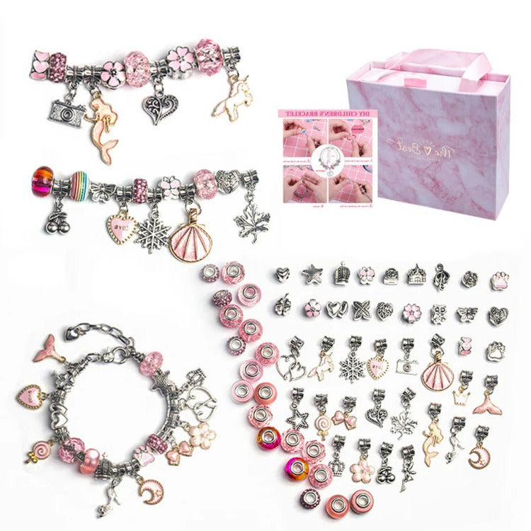 Belro DIY jewellery craft set for men, includes beads, strings, and tools for creating custom jewelry accessories.