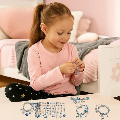 Belro DIY jewellery craft set for men, includes tools and materials for creating custom jewelry, displayed on a white background.