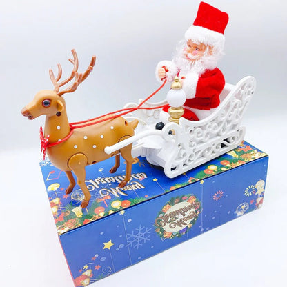 Belro Climbing Santa holiday display toy, dressed as Santa Claus, showcasing a festive Christmas decoration for holiday decor.