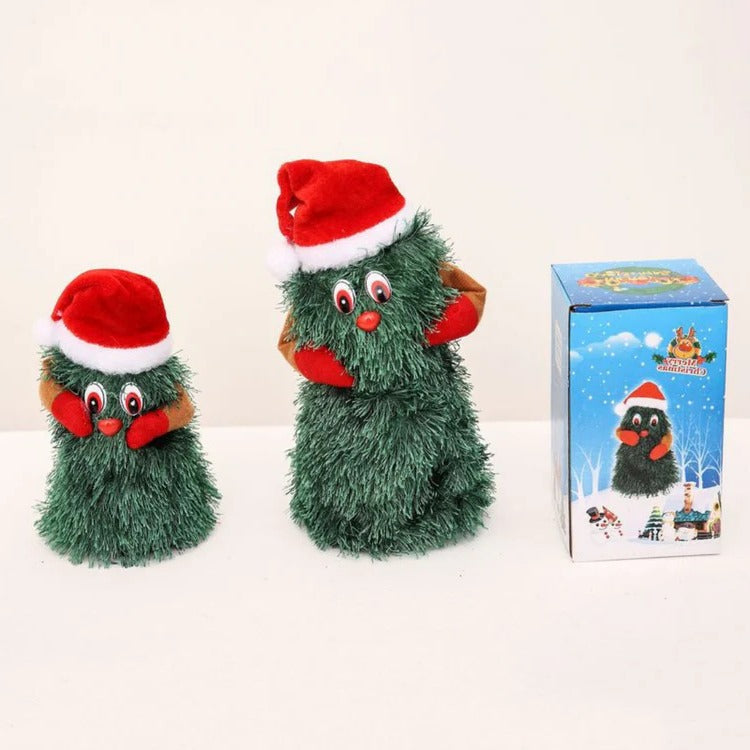 Belro Climbing Santa holiday display toy dressed as a man, featuring festive clothing and a cheerful holiday theme.