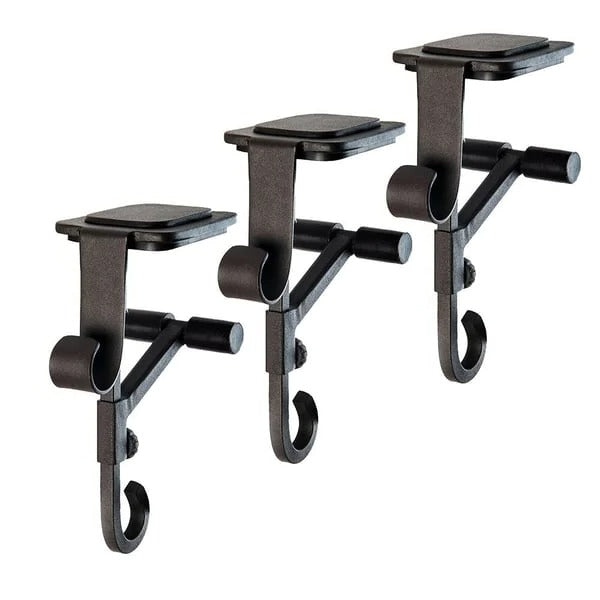 Belro adjustable fireplace stocking and garland hanger set, suitable for hanging holiday decor and stockings on the fireplace mantel.