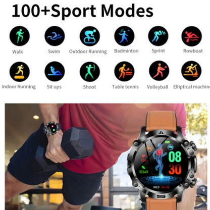 Belro multifunctional wellness smartwatch displaying health metrics and digital interface on a sleek screen.