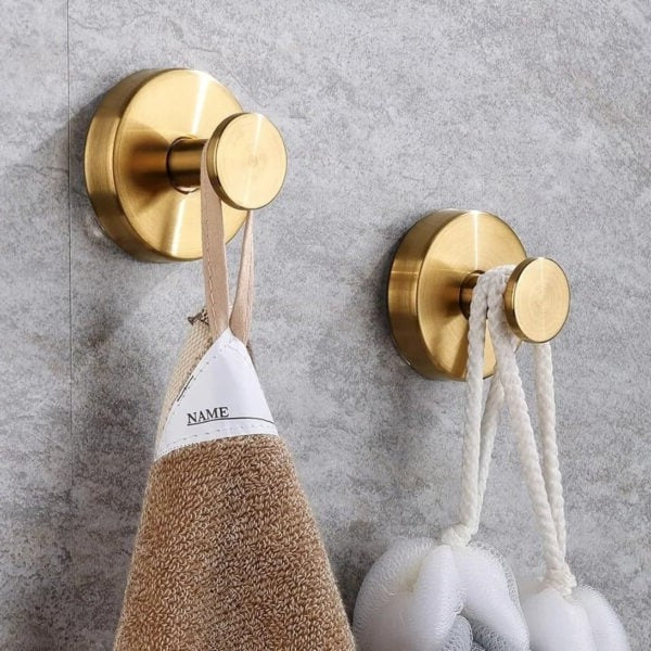 Belro Twist-Lock Suction Cup Wall Hooks for men's clothing, featuring secure twist-lock design and durable suction cup attachment.