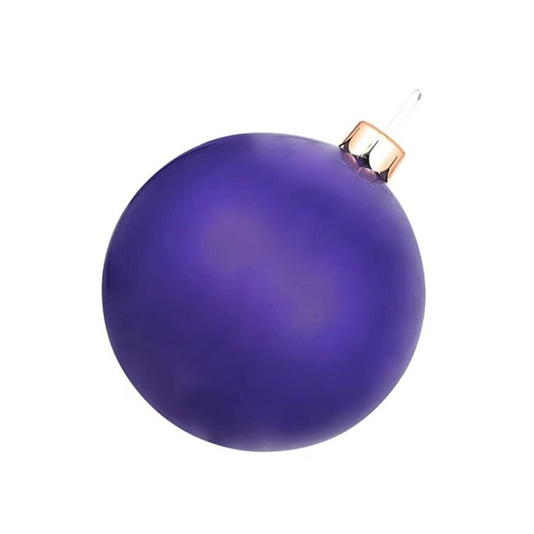 Belro inflatable holiday ball decoration, festive outdoor holiday ornament, colorful inflatable decoration for seasonal decor