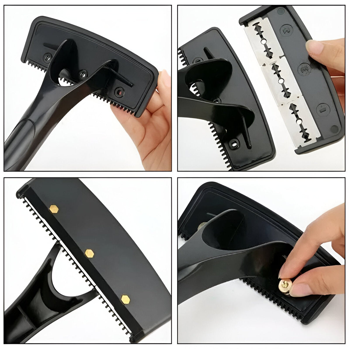 Belro extended-reach back shaver for men, a personal care electric shaver with long handle for easy back hair grooming.