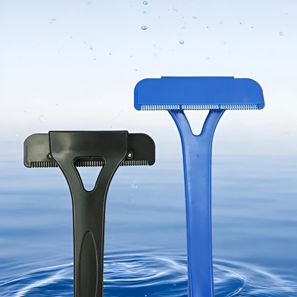 Belro extended-reach back shaver for men, a personal care appliance with a long handle for easy back hair grooming.