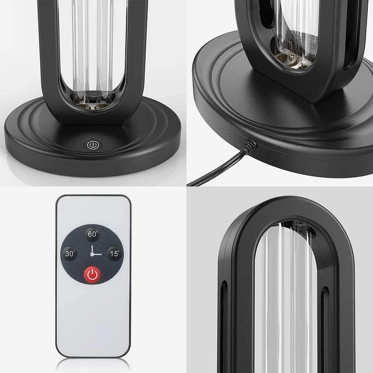 Belro ultraviolet sterilizer lamp for baby bottles and nursing accessories, emitting UV light to sanitize effectively