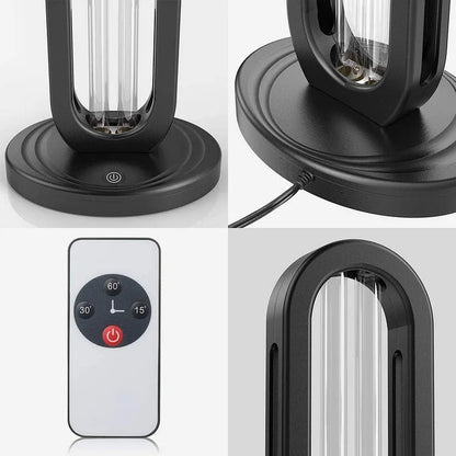 Belro ultraviolet sterilizer lamp for baby bottles and nursing accessories, emitting UV light to sanitize effectively