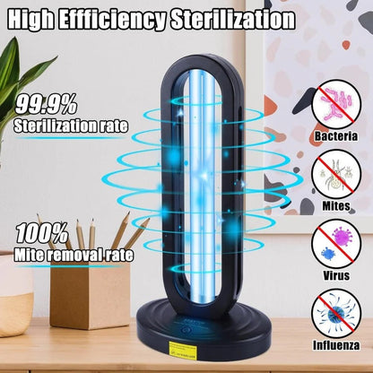 Belro ultraviolet sterilizer lamp for baby bottles and nursing accessories, with a sleek design for effective sterilization.