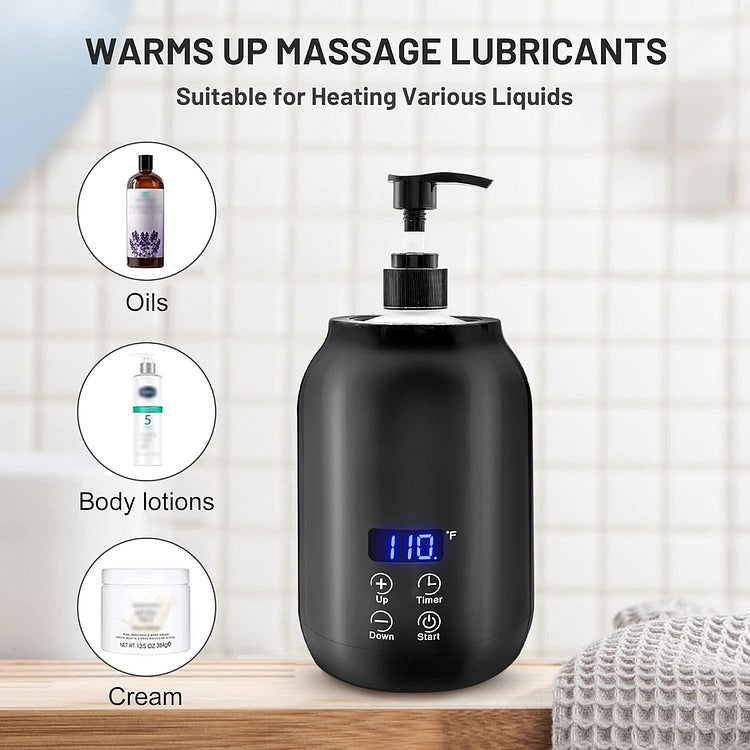 Belro massage oil warmer for health and beauty, sleek design with a heating element for warm massage oils.