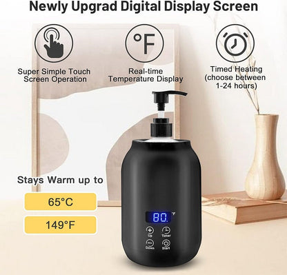 Belro massage oil warmer for health and beauty, with a sleek design suitable for relaxing massage sessions.