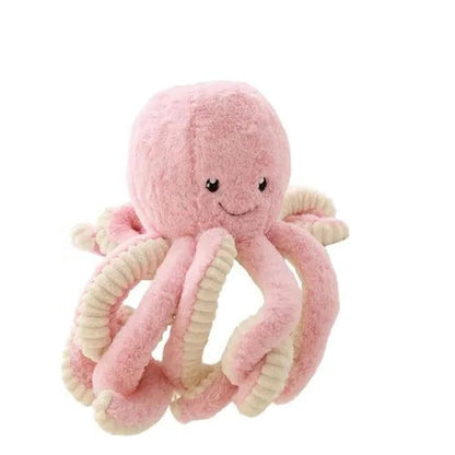 Belro giant octopus plush stuffed animal with detailed tentacles, soft fabric, and friendly expression, perfect for cuddling.