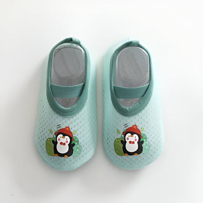 Belro baby cartoon non-slip shoes with colorful playful design, soft footwear for infants and toddlers.
