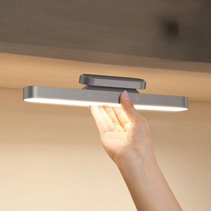 Belro magnetic rechargeable desk lamp with adjustable arm and built-in LED light, ideal for modern workspace lighting.
