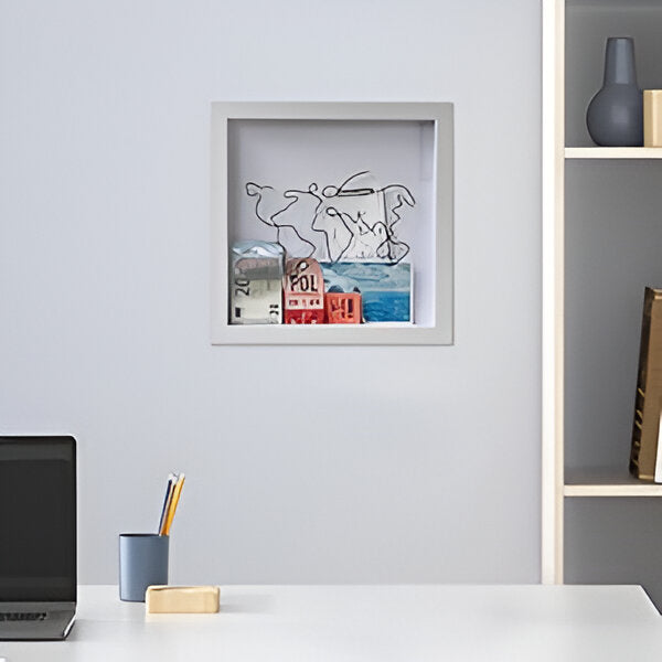Belro Adventure Archive Box for home decor, featuring a rustic wooden storage box with vintage design elements.
