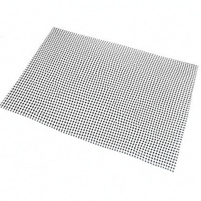 Belro non-stick BBQ grill mesh mat laid out on a grill, ideal for outdoor cooking and grilling accessories.