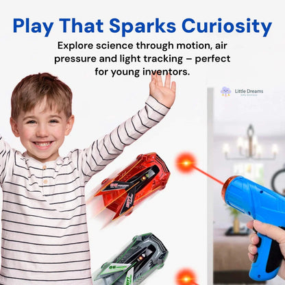 Belro wall climbing car toy for kids, colorful plastic toy with wheels, designed for indoor climbing and active play.