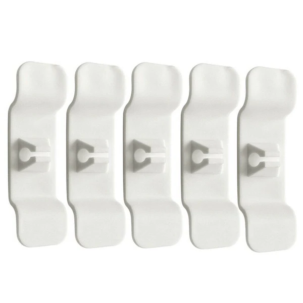 Belro kitchen appliance cord organizer with multiple slots for tidy, safe electronic cord management in the kitchen.