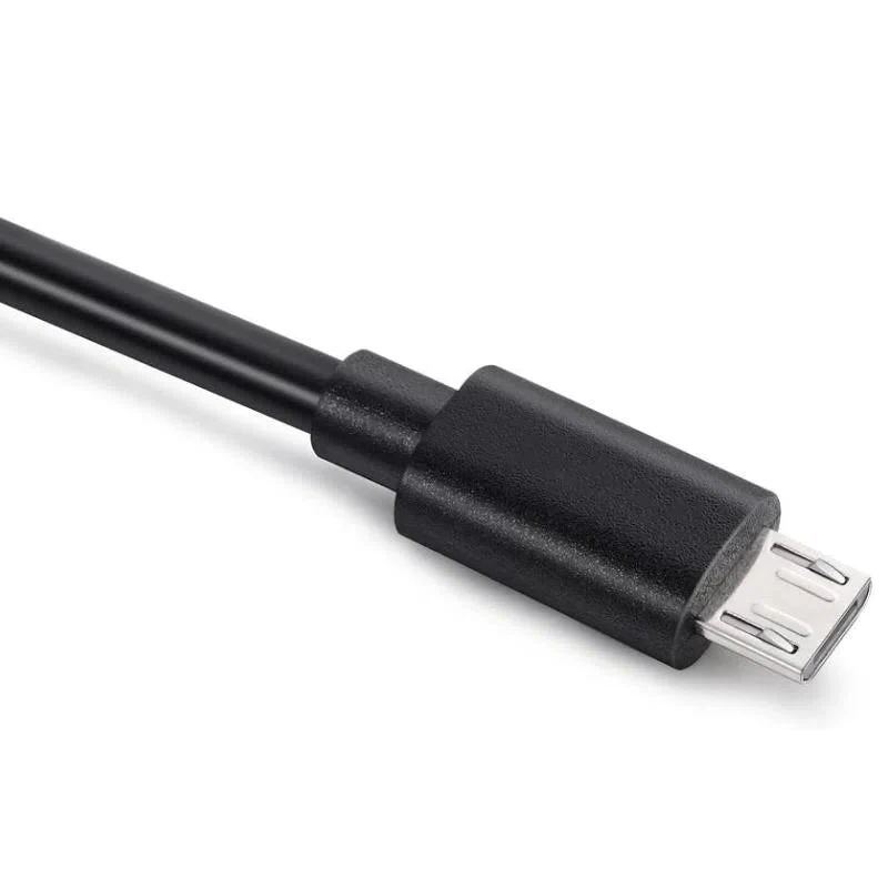 Belro 10ft premium Micro USB cable for charging and data transfer, with durable black design and flexible cord.