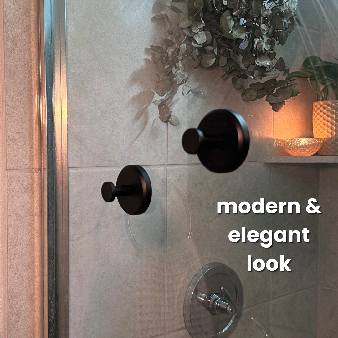 Belro Instant Grip Suction Hooks for home organization, showing multiple hooks attached to a smooth surface.