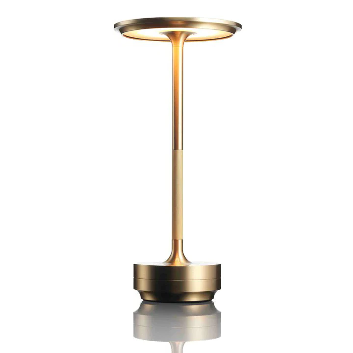Belro Bailey Table Lamp with modern design, featuring a sleek base and adjustable arm for desk lighting.