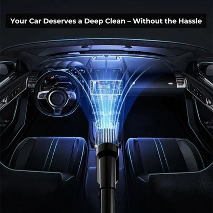 Belro cordless car vacuum cleaner, compact handheld device for cleaning vehicle interiors, with a sleek design and rechargeable battery.